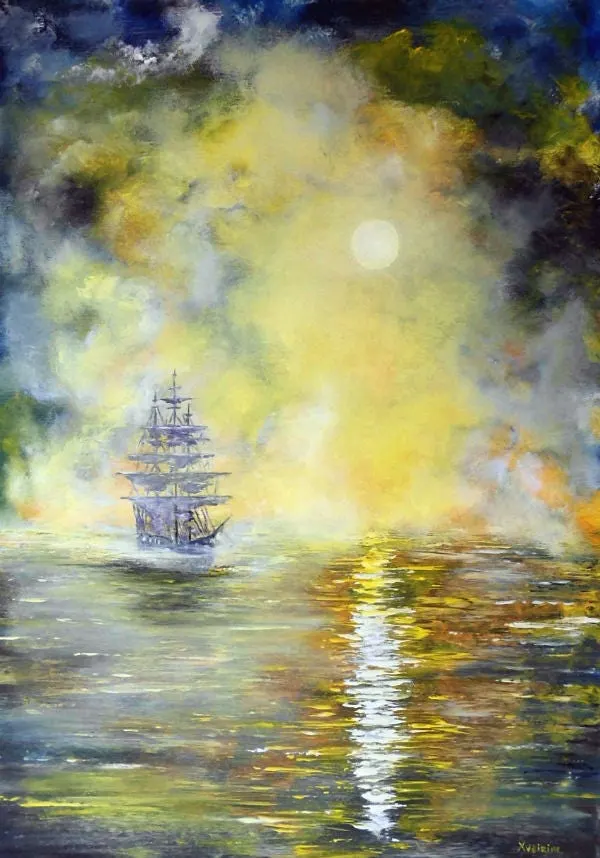 27 — sold original oil painting by Volodymyr Myriyevskyy