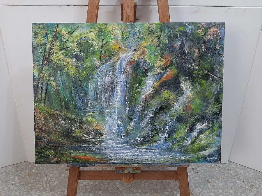 Commissioned work — sold original oil painting by Volodymyr Myriyevskyy