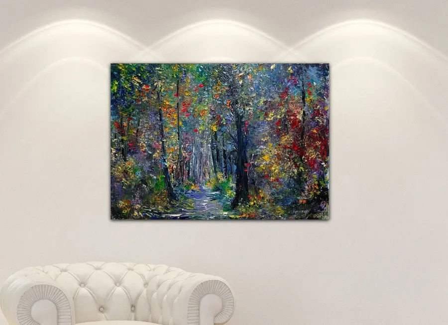 Fairy Trail — sold original oil painting by Volodymyr Myriyevskyy