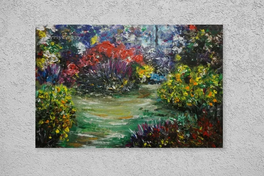 Flower — sold original oil painting by Volodymyr Myriyevskyy