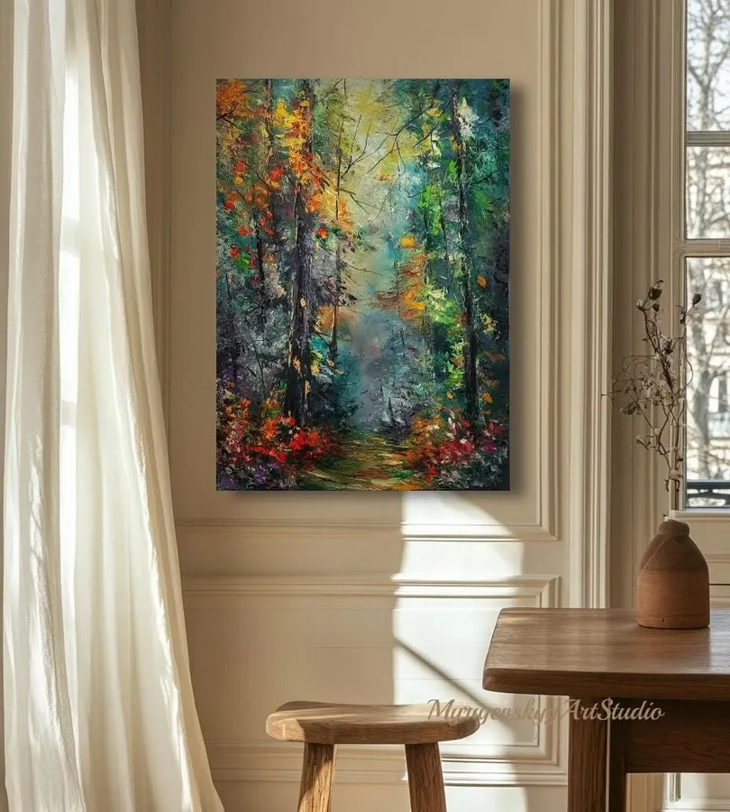 Magical Autumn — sold original oil painting by Volodymyr Myriyevskyy