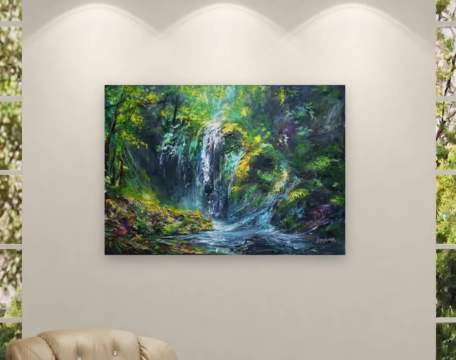 Meditation — sold original oil painting by Volodymyr Myriyevskyy