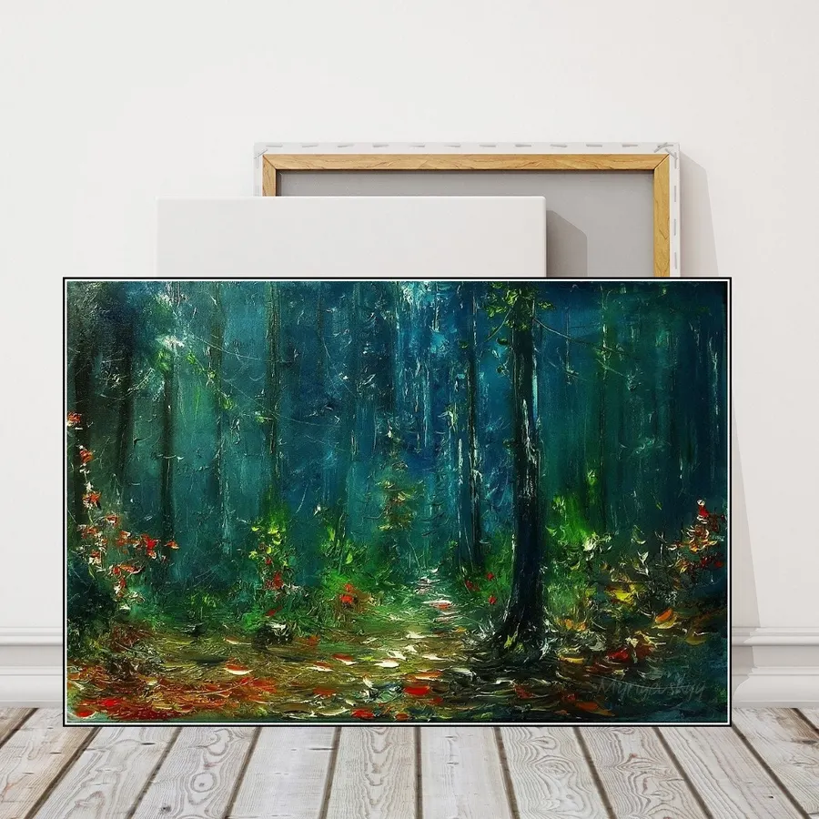 Mystical Forest — sold original oil painting by Volodymyr Myriyevskyy