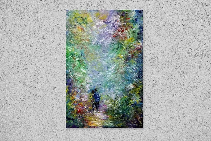 Romantic Lovers — sold original oil painting by Volodymyr Myriyevskyy
