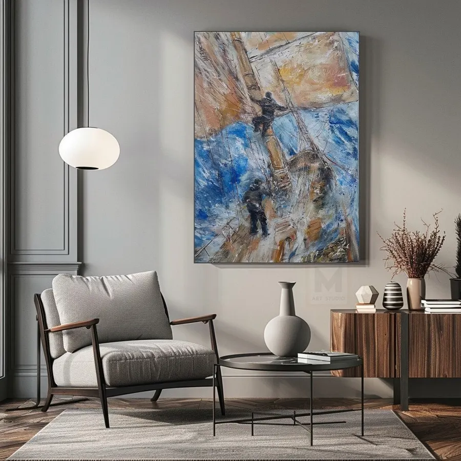 Seascape — sold original oil painting by Volodymyr Myriyevskyy