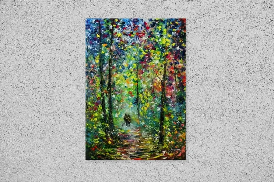 Stroll — sold original oil painting by Volodymyr Myriyevskyy