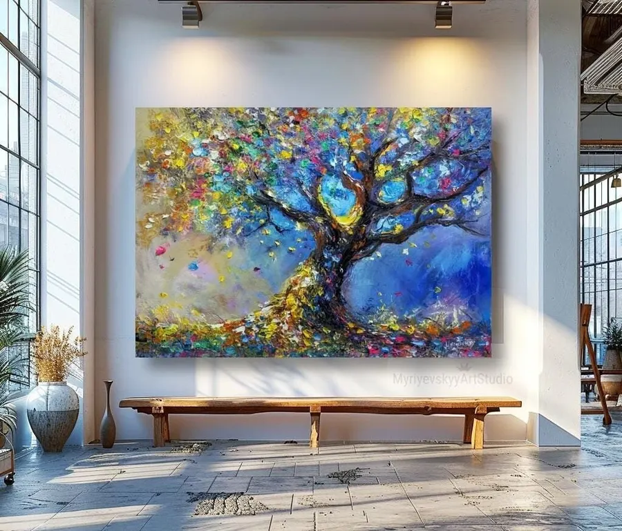 Tree Of Life — sold original oil painting by Volodymyr Myriyevskyy