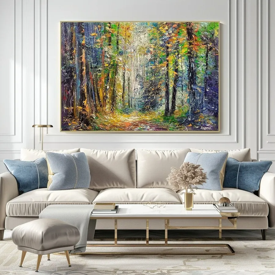 Woodland Edge — sold original oil painting by Volodymyr Myriyevskyy