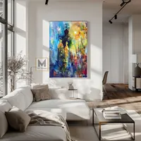 Holy Trinity — original impressionist oil painting by Volodymyr Myriyevskyy, 40 × 60 cm (16″ × 24″) — photo 5