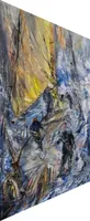 Harsh Adventures, Grey Squall — original impressionist oil painting by Volodymyr Myriyevskyy, 50 × 70 cm (20″ × 28″) — photo 5