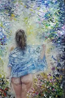 Fantasy — original oil painting by Volodymyr Myriyevskyy