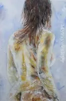 Mystery — original oil painting by Volodymyr Myriyevskyy