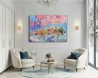 Harmony — original impressionist oil painting by Volodymyr Myriyevskyy, 70 × 50 cm (28″ × 20″) — photo 6