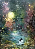 Magic of the Night — original oil painting by Volodymyr Myriyevskyy