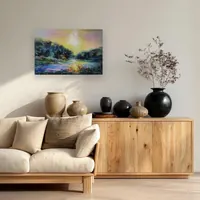 Sunrise — original impressionist oil painting by Volodymyr Myriyevskyy, 60 × 40 cm (24″ × 16″) — photo 4