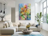 Morning Impression — original impressionist oil painting by Volodymyr Myriyevskyy, 50 × 70 cm (20″ × 28″) — photo 6