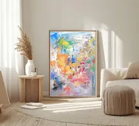 Landscape — original impressionist oil painting by Volodymyr Myriyevskyy, 50 × 70 cm (20″ × 28″) — photo 3