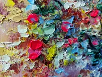 Tree of Life — original impressionist oil painting by Volodymyr Myriyevskyy, 70 × 50 cm (28″ × 20″) — photo 4