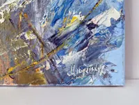 A Man’s Work at Sea — original impressionist oil painting by Volodymyr Myriyevskyy, 40 × 60 cm (16″ × 24″) — photo 5