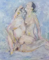 Erotic Oil Painting — original oil painting by Volodymyr Myriyevskyy