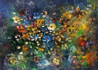 Wildflower Dream — original oil painting by Volodymyr Myriyevskyy