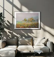 Meadow Landscape — original impressionist oil painting by Volodymyr Myriyevskyy, 40 × 60 cm (16″ × 24″) — photo 6