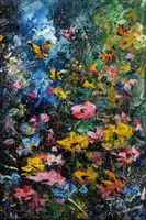 Butterflies — original oil painting by Volodymyr Myriyevskyy