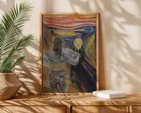 RESERVED - Scream print for Afton — fine art print of an original painting by Volodymyr Myriyevskyy, 61 × 91 cm (24″ × 36″) — photo 2