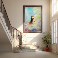 In the Arms of an Angel — original impressionist oil painting by Volodymyr Myriyevskyy, 40 × 60 cm (16″ × 24″) — photo 5